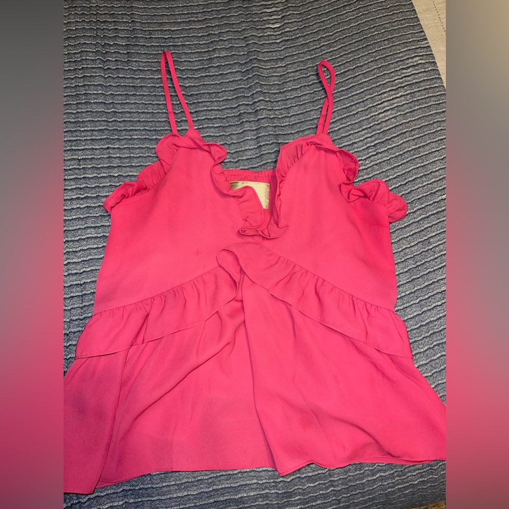 Lauren James pink shirt